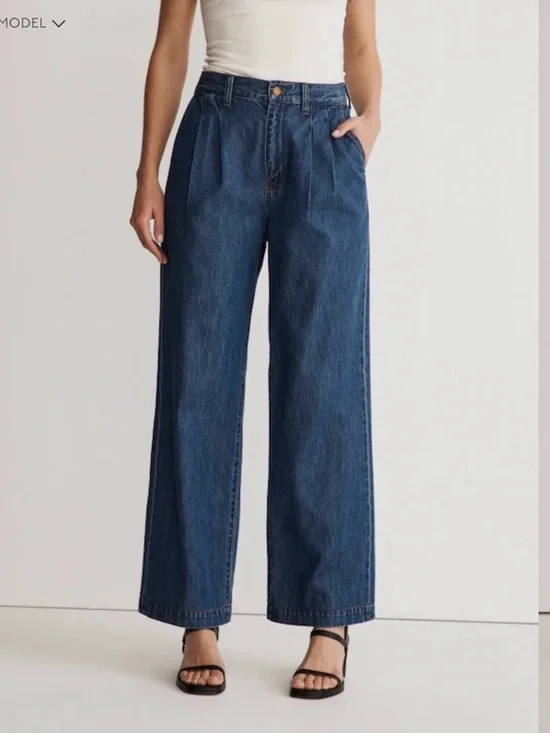 Madewell Harlow Wide-Leg Jeans Size 27 - Picture 2 of 8